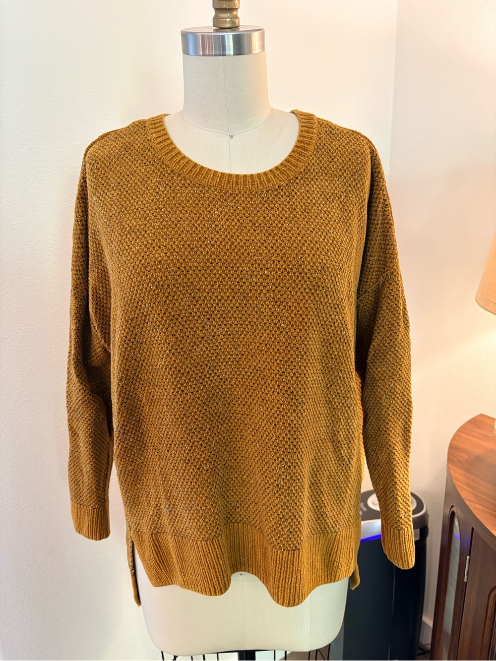 Eileen Fisher Cotton Chenille Sweater